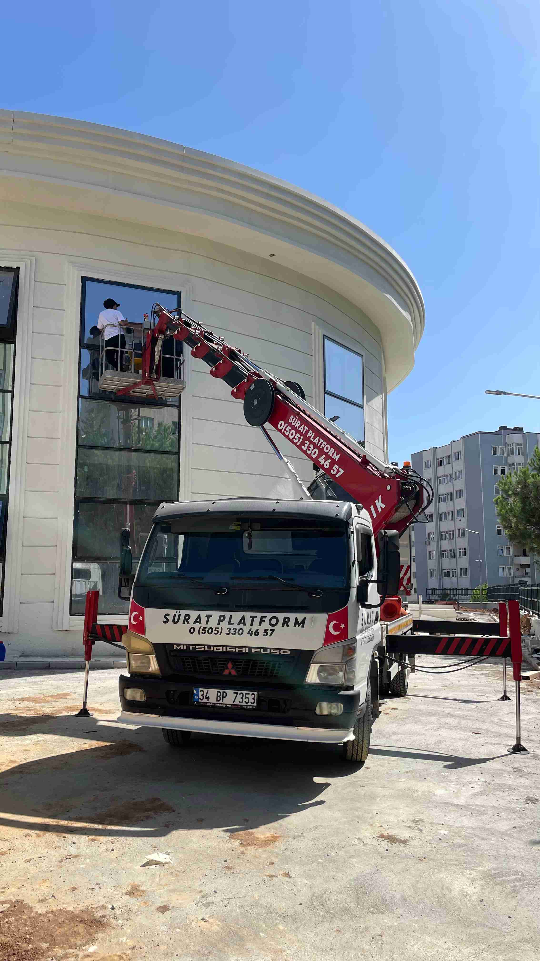 40 Metre Sepetli Vinç